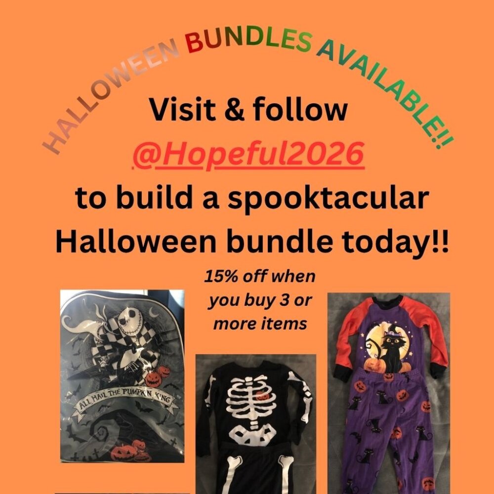 BUILD YOUR OWN HALLOWEEN BUNDLE!! Don't be scared to make an offer!!